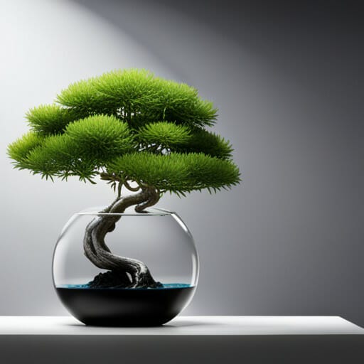 Aqua Bonsai Hydroponic Growth For Beautiful Indoor Greenery