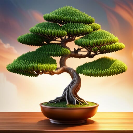 Edible Delights Bonsai Trees And Their Miniature Fruits