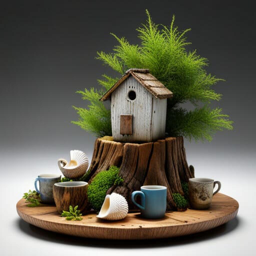 Unique Container Ideas For Bonsai Organic Rustic And Whimsical